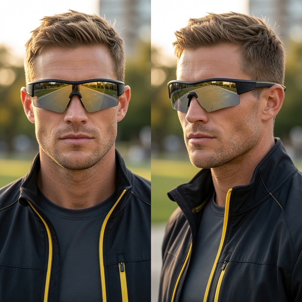 Sport Sunglasses Men's Cycling Running Fishing Golf Driving Glasses Lentes Gafas